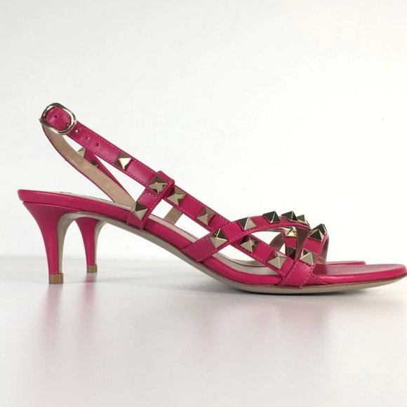 Valentino Rockstud Sandals - Picture 2 of 5